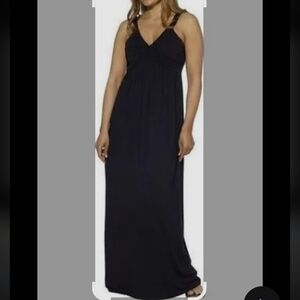 Design History Black Sz Small Maxi Dress